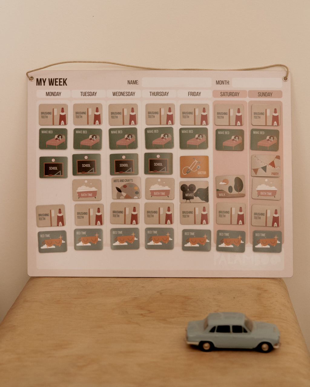 Magnet Set “Daily Chores”