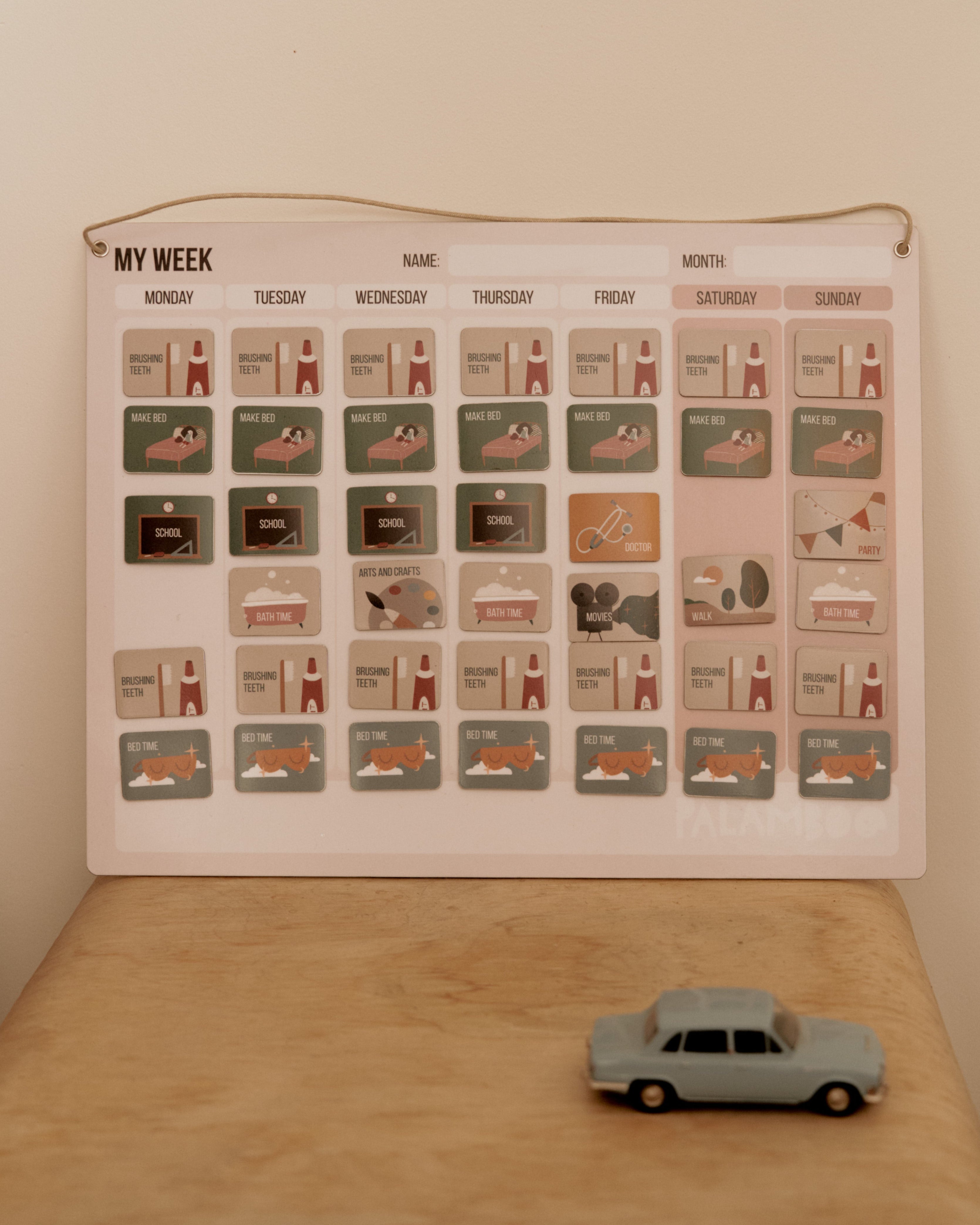 Magnet Set “Daily Chores”