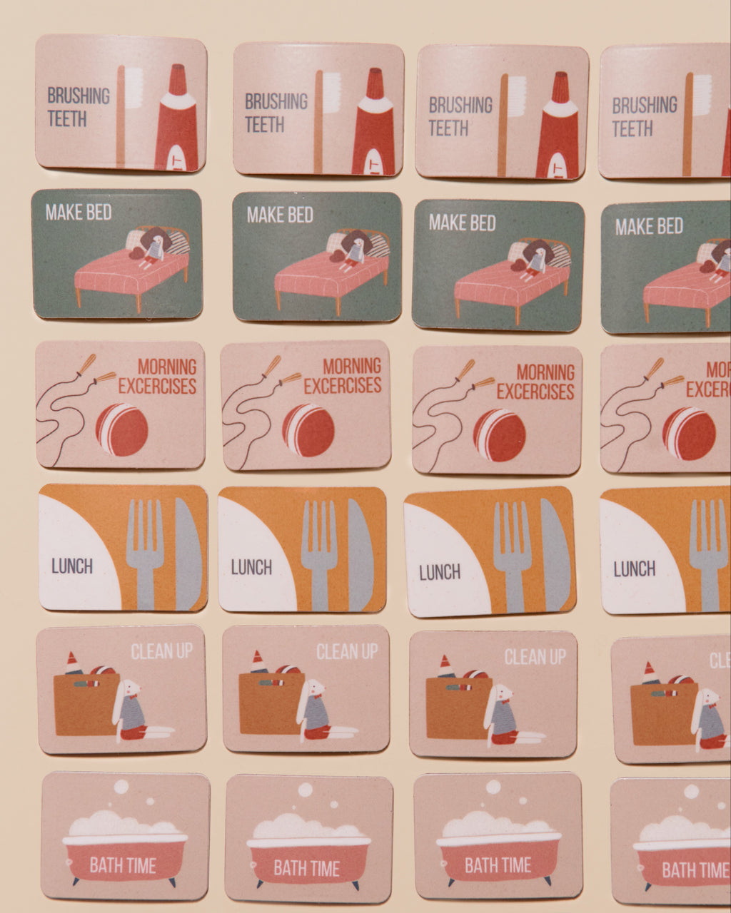 Magnet Set “Daily Chores”