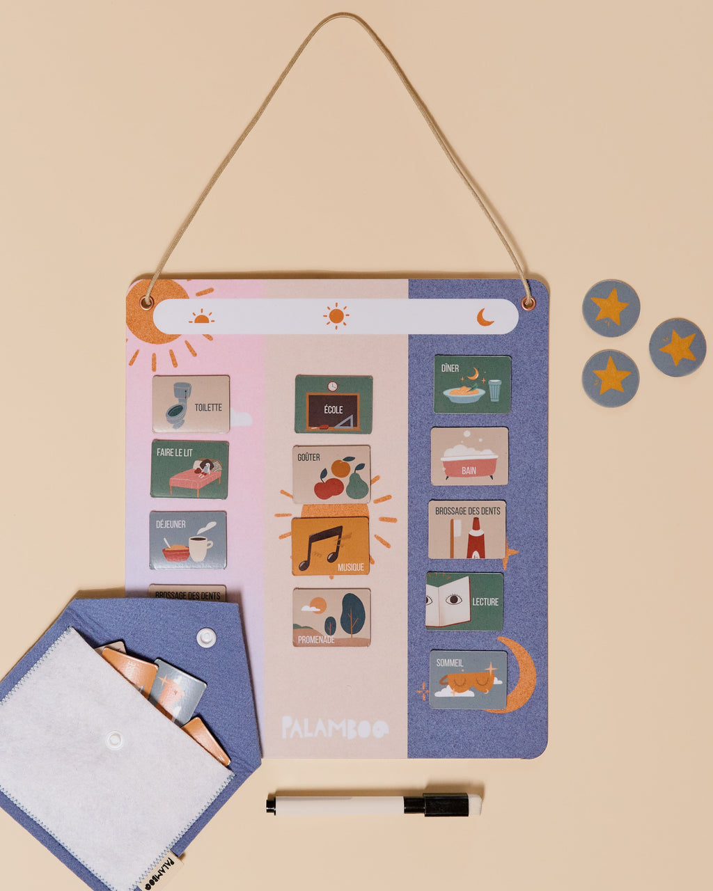 Magnetic planner “My day”