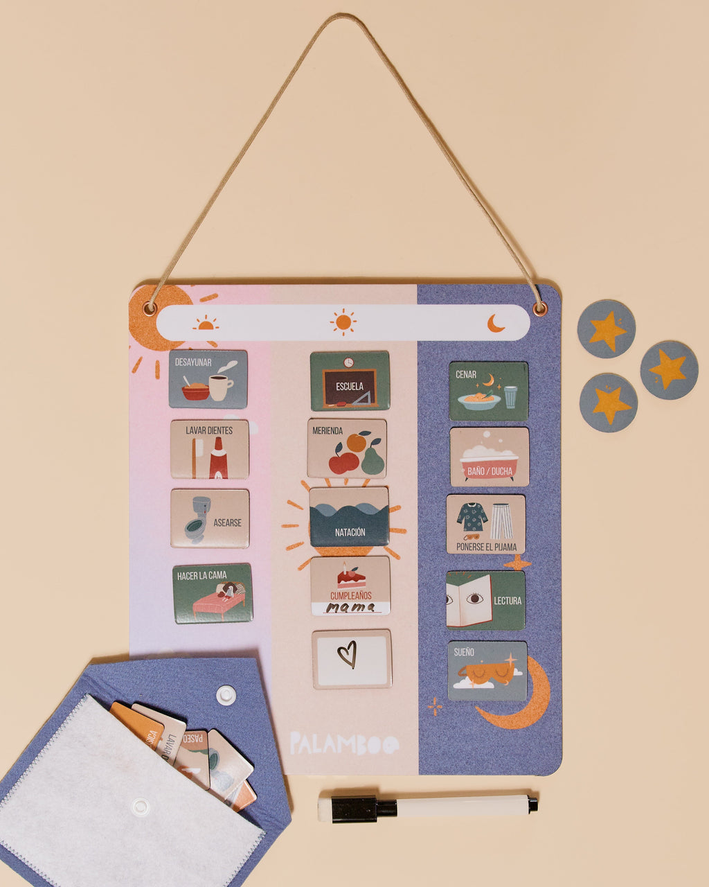 Magnetic planner “My day”