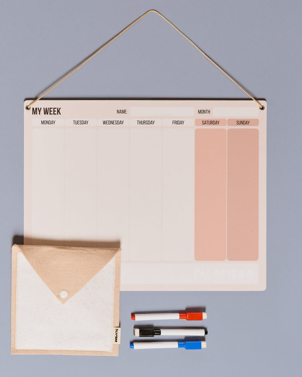 Magnetic planner “My week”