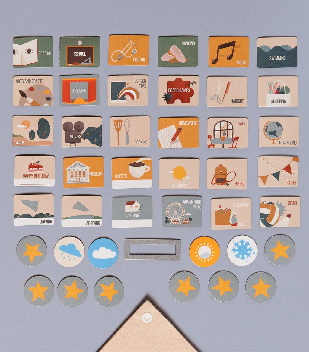 Magnetic planner “My week”